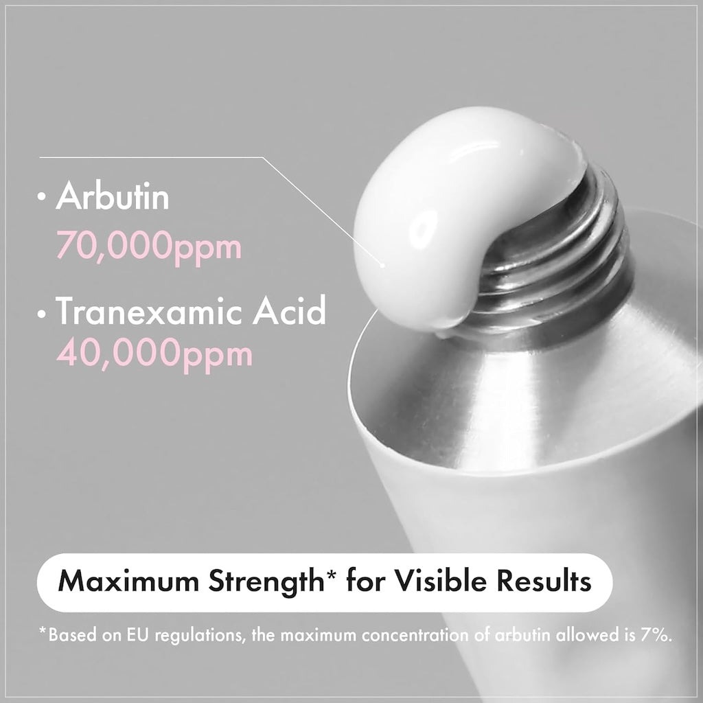 ✨ Limited-Time Offer – Korean Brightening Cream with 7% Arbutin + 4% Tranexamic Acid (Buy 2 Get 1 Free)